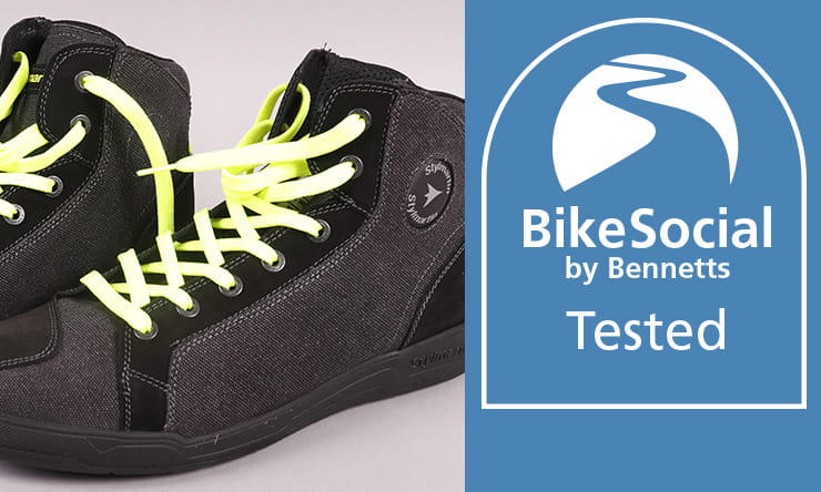 Stylmartin shadow sneakers motorcycle boots review_THUMB